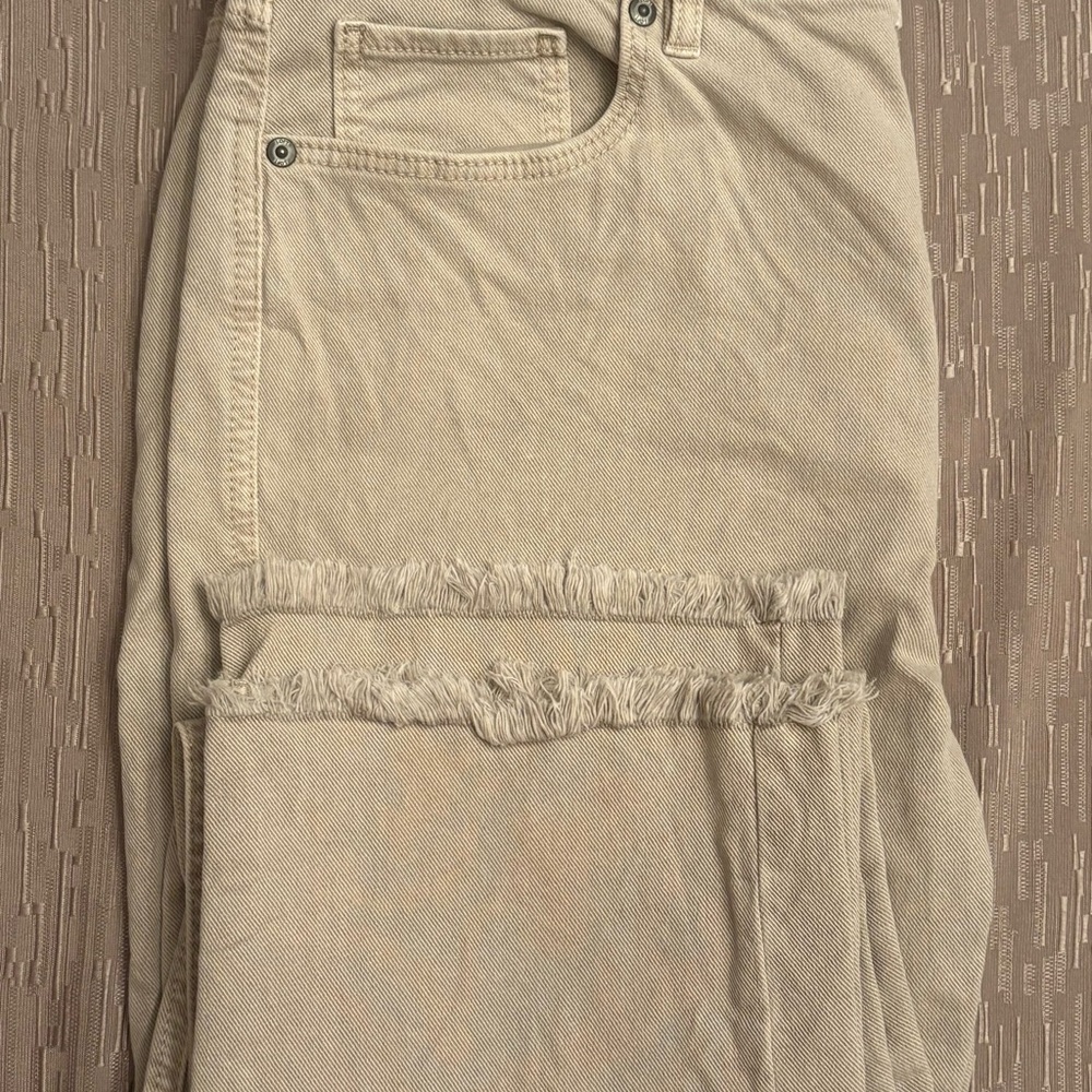LOFT Women's Straight Leg Jeans - Tan